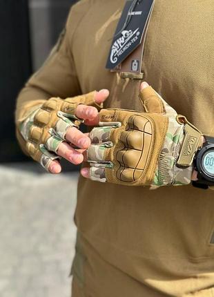 Рукавиці без палі мультикам mechanix нові 5