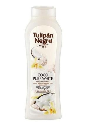 Гель для душу tulipan negro ніжний кокос (650 мл) daily skin care