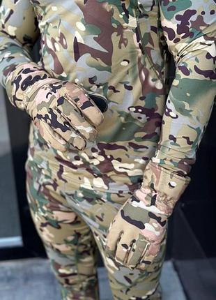Рукавиці палі мультикам softshell 3