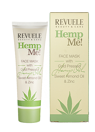 Маска для лица очищающая revuele masca face hemp me 80 мл daily skin care