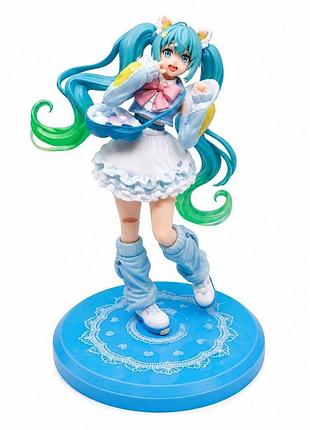 Фигурка аниме hatsune miku (хацуне мику) в праздничном костюме