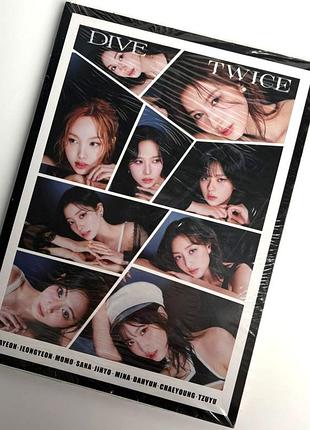 Журнал k-pop группы twice, фотоальбом twice dive, star photo album, 37a303