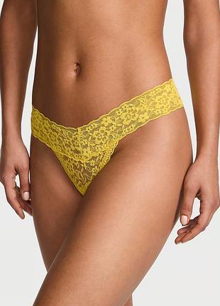 Мереживні трусики lace keyhole thong panty