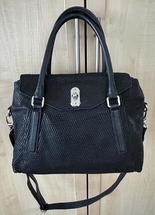 Шкіряна сумка karen millen 9