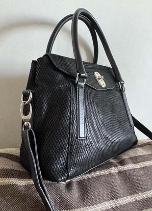Шкіряна сумка karen millen 7