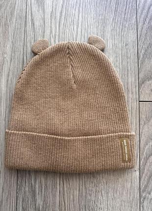 Шапочка с ушками zara унисекс 2