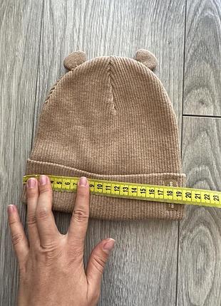 Шапочка с ушками zara унисекс 3