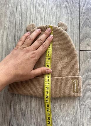 Шапочка с ушками zara унисекс 6