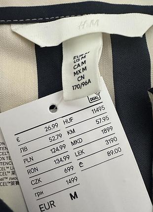 Сорочка, блуза , h&m, m-l 6
