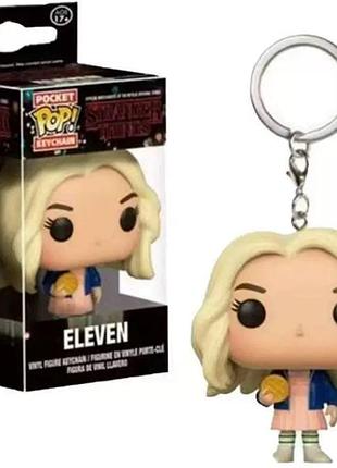 Брелок фігурка одинадцять, eleven дивні дива, stranger things 5 см