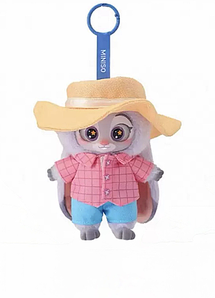 Игрушка-брелок джуди хопс зоотрополис, judy hopps, zootopia, 15 см