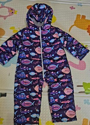 Зимний комбинезон 80 - 86 размер