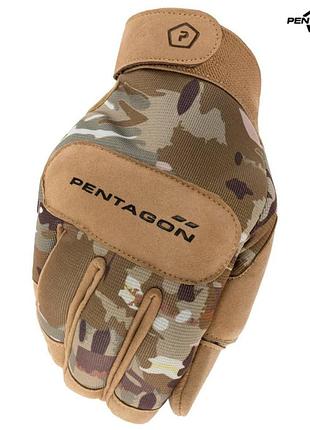 Перчатки pentagon duty mechanic greek camo