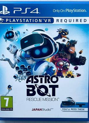 Astro bot rescue mission, б/в, російська версія - диск для playstation 4