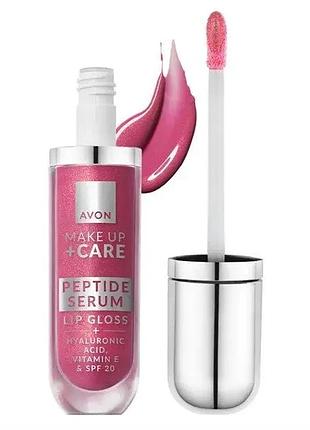 Avon блиск-сироватка для губ із пептидами бузковий сплеск/mauve splash 7 мл