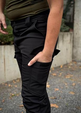 Штани soft shell посилені black viking ✅ 4