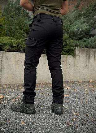 Штани soft shell посилені black viking ✅ 7