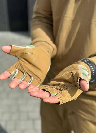 Рукавиці без палі мультикам mechanix нові 2