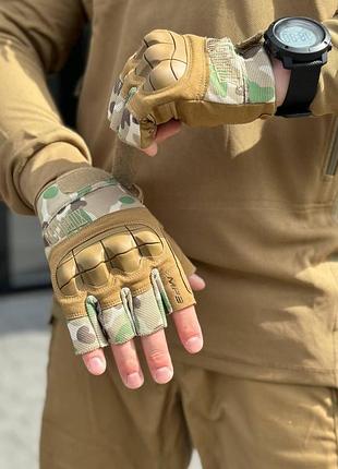 Рукавиці без палі мультикам mechanix нові 7