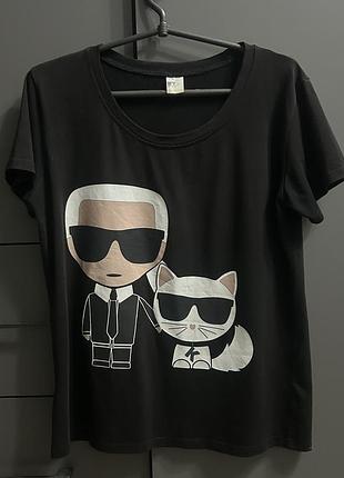 Футболка karl lagerfeld 4