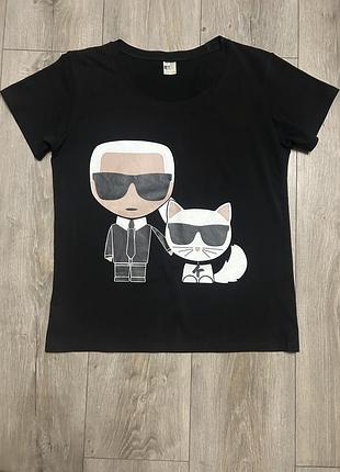 Футболка karl lagerfeld