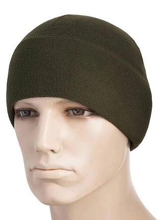 Шапка флисовая watch cap olive 3