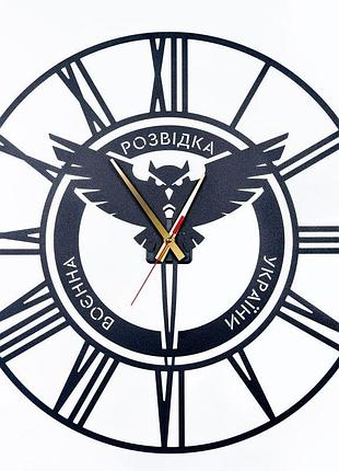 Настінний годинник металевий розвідка