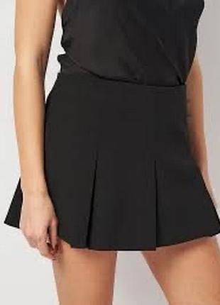Шорти спідниця в складки zara розмір м