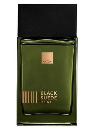 Туалетная вода avon black suede real для него, 100 мл
