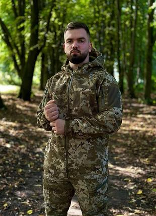 Костюм пиксель софтшелл military 7