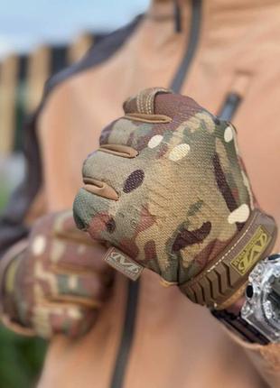 Перчатки палые мультикам mechanix m-pact оригинал 6