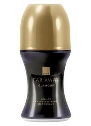 Шариковый дезодорант-антиперспирант avon far away glamour