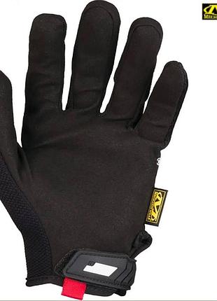 Рукавички mechanix original black 4
