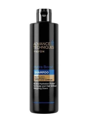 Avon advance techniques hydra boost зволожувальний шампунь для волосся 400 мл