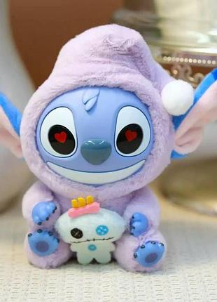 Брелок м'яка іграшка stitch стіч зі скрампом (секретний)