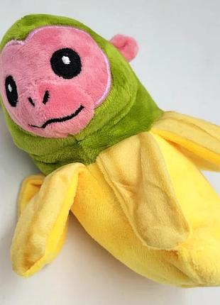 Мягкая игрушка-брелок шимпанзини бананини, chimpanzini bananin, итальянский мем, brainrot
