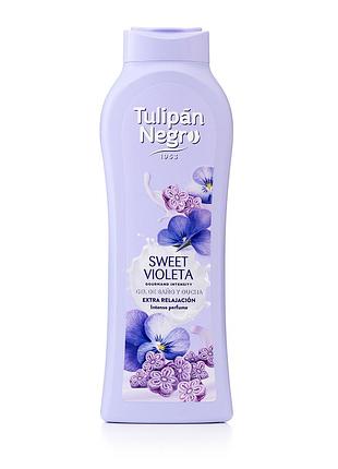 Гель для душу tulipan negro солодка фіалка (650 мл)