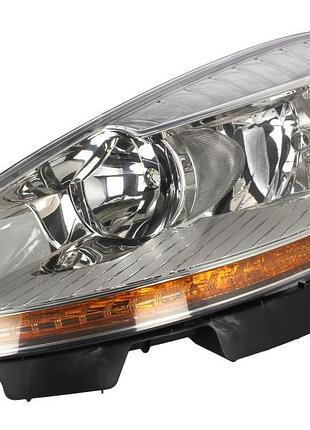 Фара передняя citroen c4 picasso/grand picasso 1 2006-2013, левая h7/h1, электрическая регулировка, с моторчиком, depo,