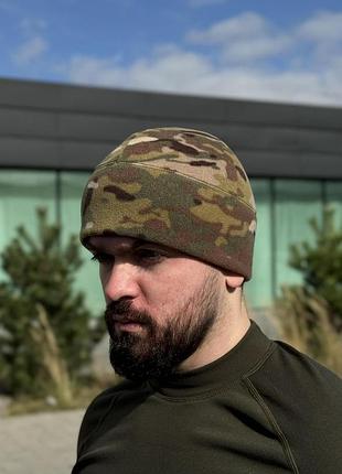 Шапка флис мультикам military 3