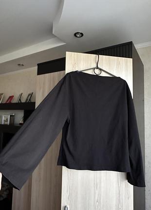 Лонг з широкими рукавами кльош h&m