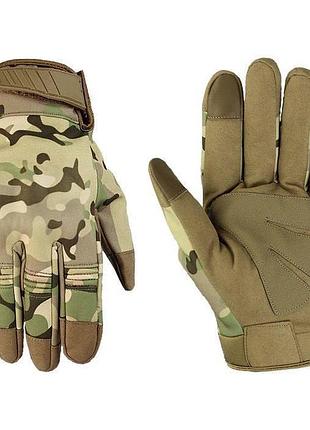 Перчатки тактические softshell мультикам