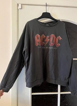 Світшот оверсайз ac dc