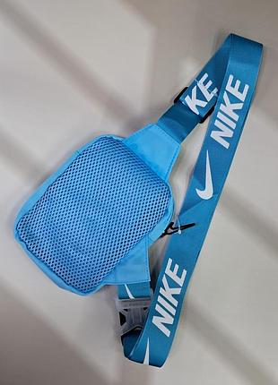 Сумка-месенджер nike, блакитна 3
