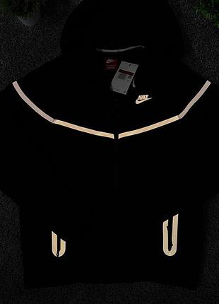 Зип-худи от бренда nike tech fleece reflective 5
