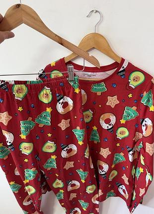 Котонова піжамка primark🌿 3