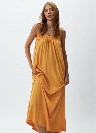 Яскравий літній сарафан макси від h&m