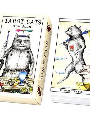 Карти таро котів анни хуан (tarot cats by ana juan)