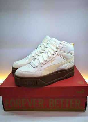 Зимние puma karmen ii idol mid wtr 38,5 – 40 (25.1 - 25,9 см.) кожа оригинал