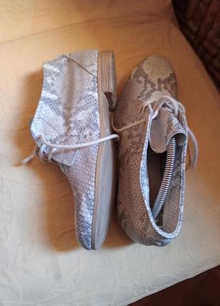 Кожаные ботинки 3
