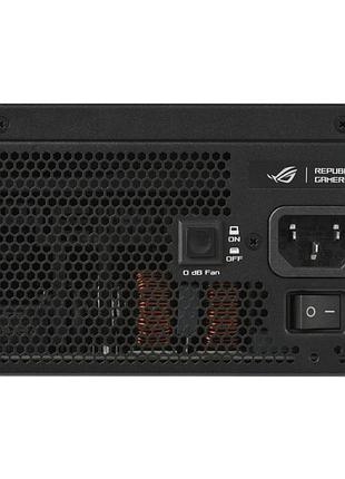 Блок питания asus rog strix 1200w platinum rog equalizer atx 3.1 с вентилятором 135 мм black (90ye00w6-b0na00) 9